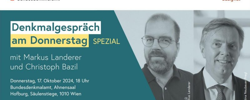 Denkmalgespräch Spezial Denkmalschutzgesetz