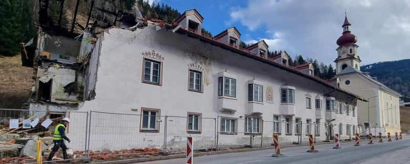 Abriss Gasthaus Weißes Rössl